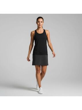 Lululemon Athleisure Blissed Out Dress Black/Gray Size 4
